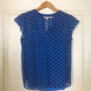 Boden Polka Dot Top